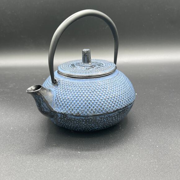 Vintage Japanese Cast Iron Tetsubin Kettle Teapot Hobnail - Picture 2 of 16